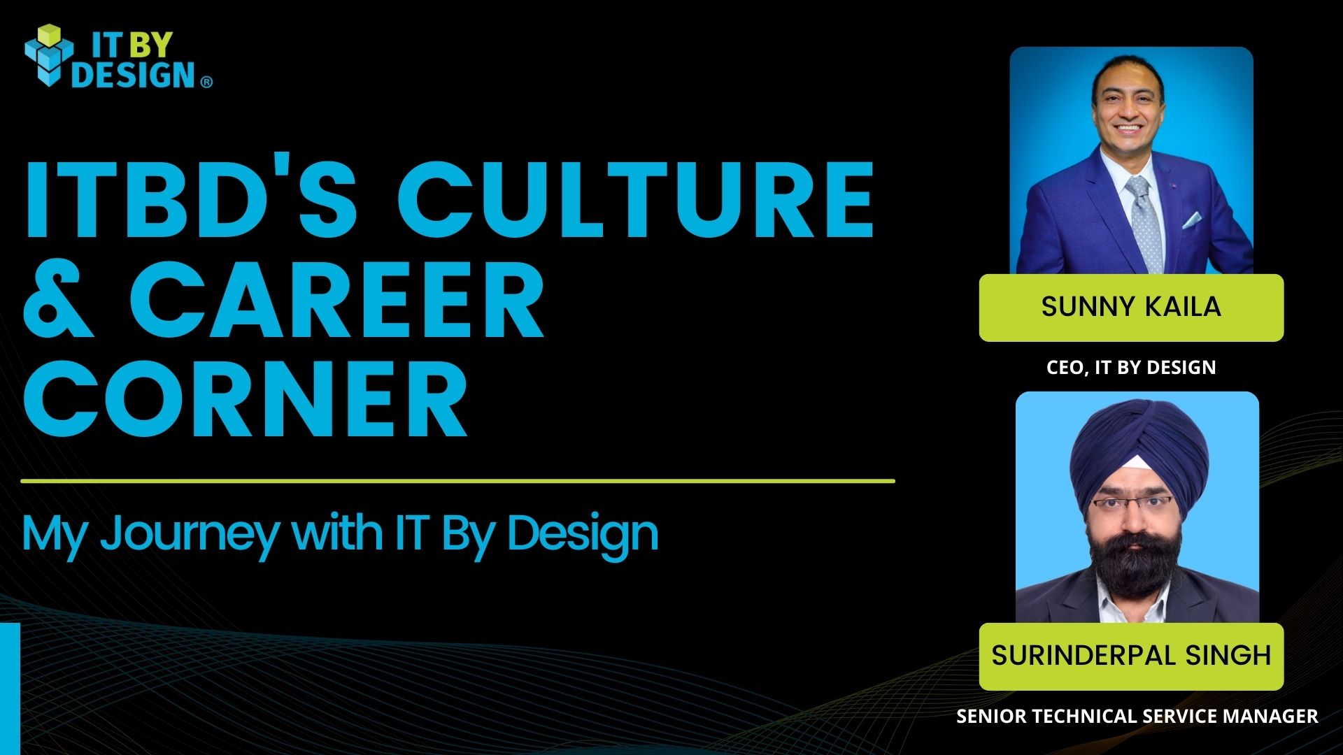 ITBD's Culture and Career Corner Podcast with Suri Singh