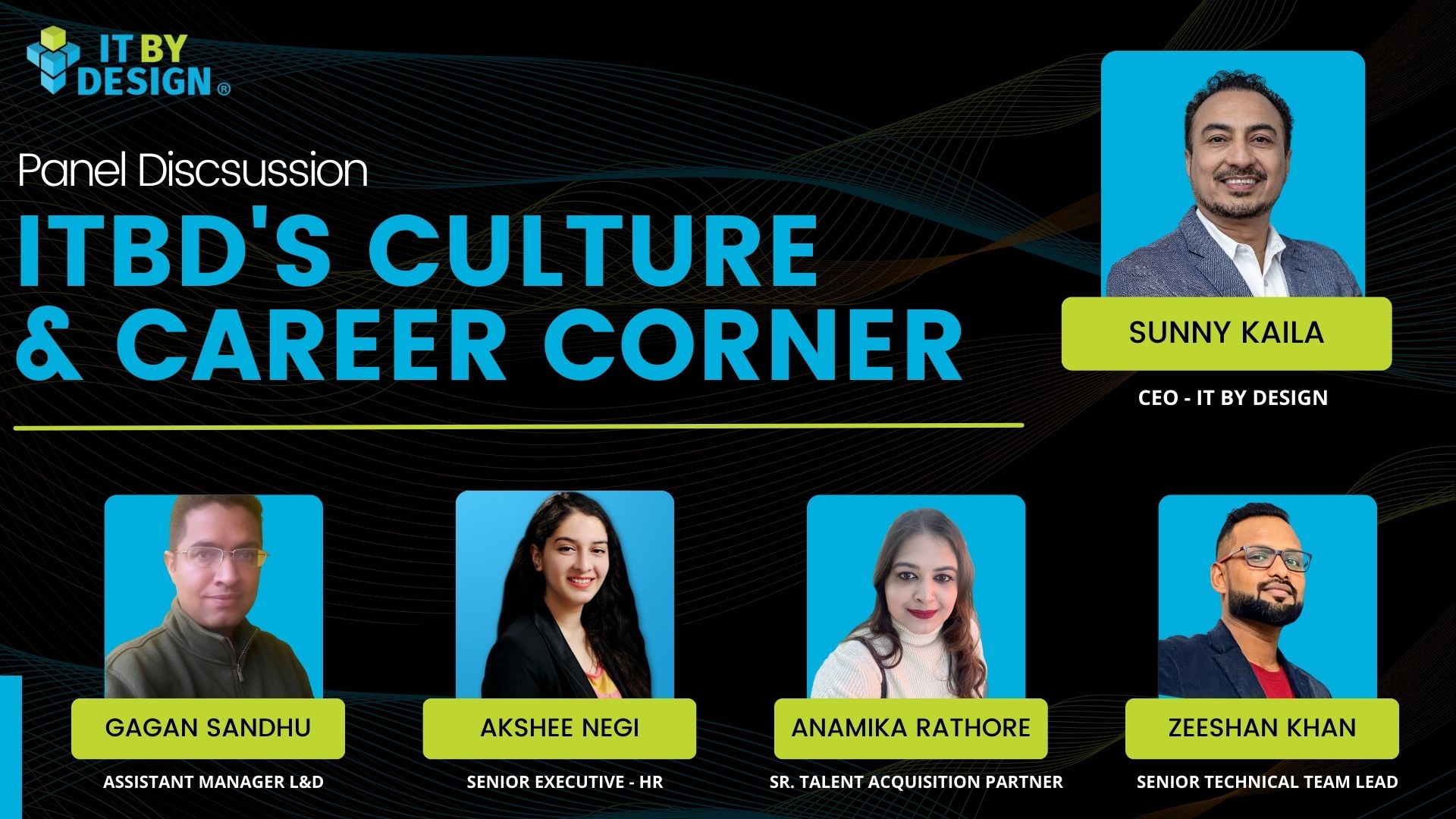 ITBD's Culture and Career Corner: Panel Discussion